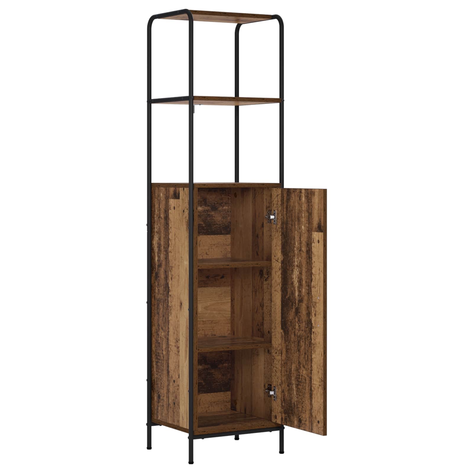 Highboard Παλαιωμένο ξύλο 40 x 33 x 161 εκ Επεξεργασμένο Ξύλο