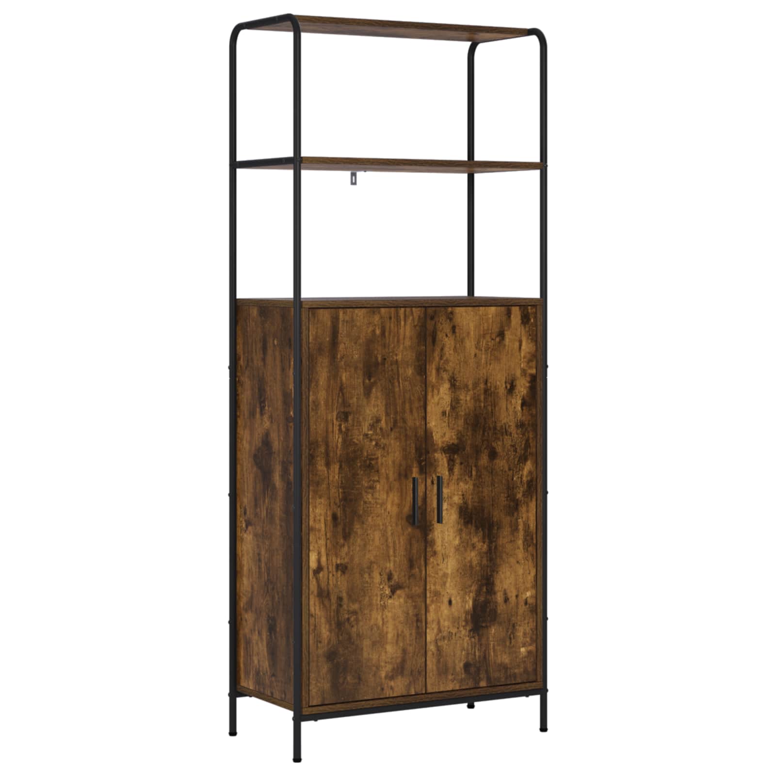 Highboard Καπνισμένο Ξύλο Δρυός 40 x 33 x 161 εκ - Pakobazaar