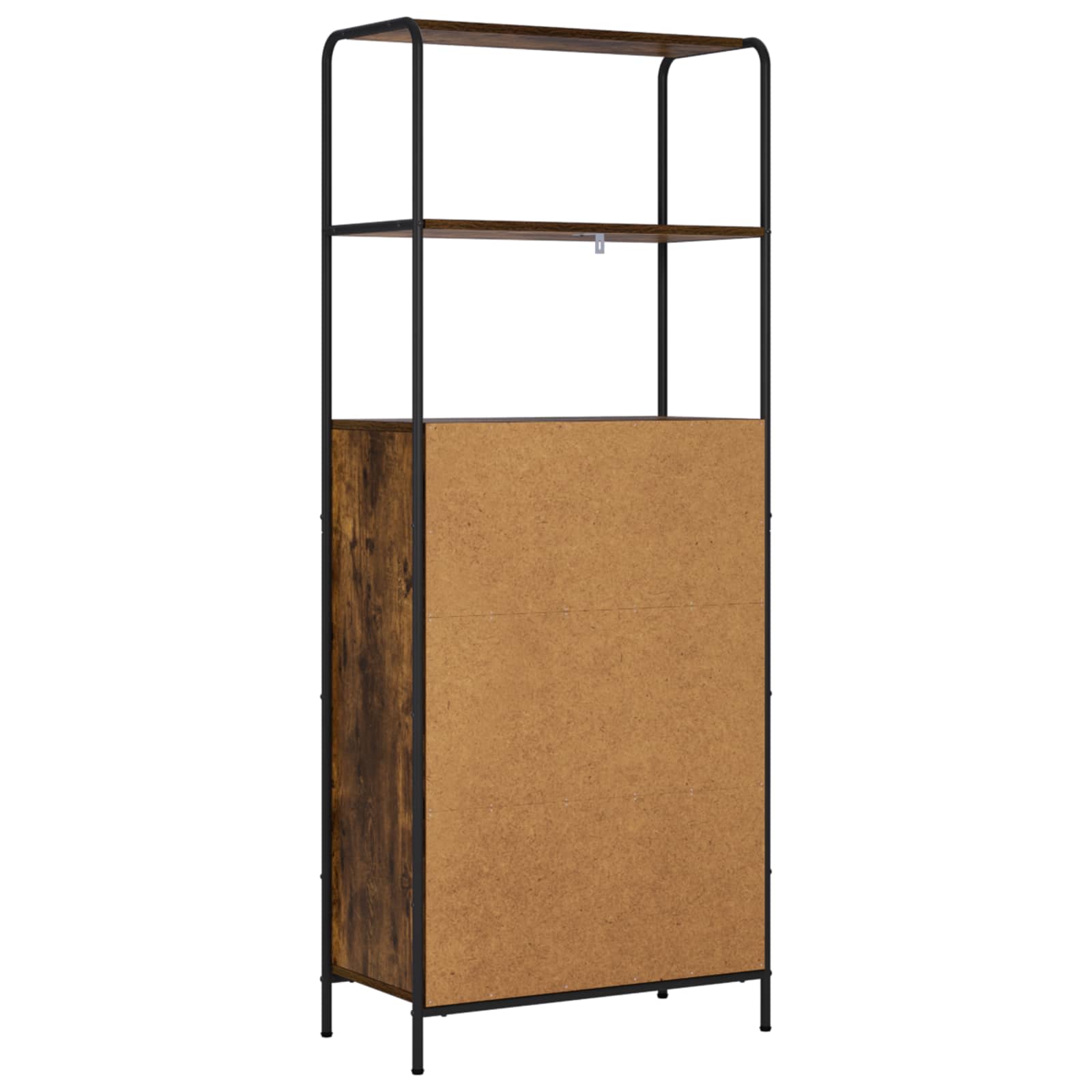 Highboard Καπνισμένο Ξύλο Δρυός 40 x 33 x 161 εκ - Pakobazaar