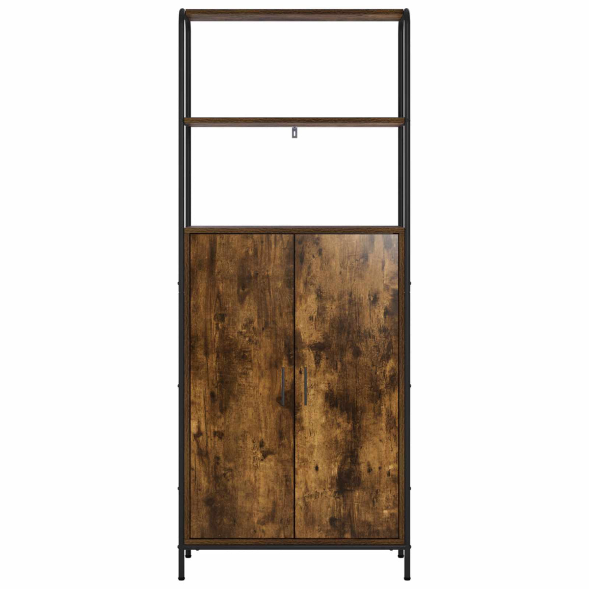 Highboard Καπνισμένο Ξύλο Δρυός 40 x 33 x 161 εκ - Pakobazaar