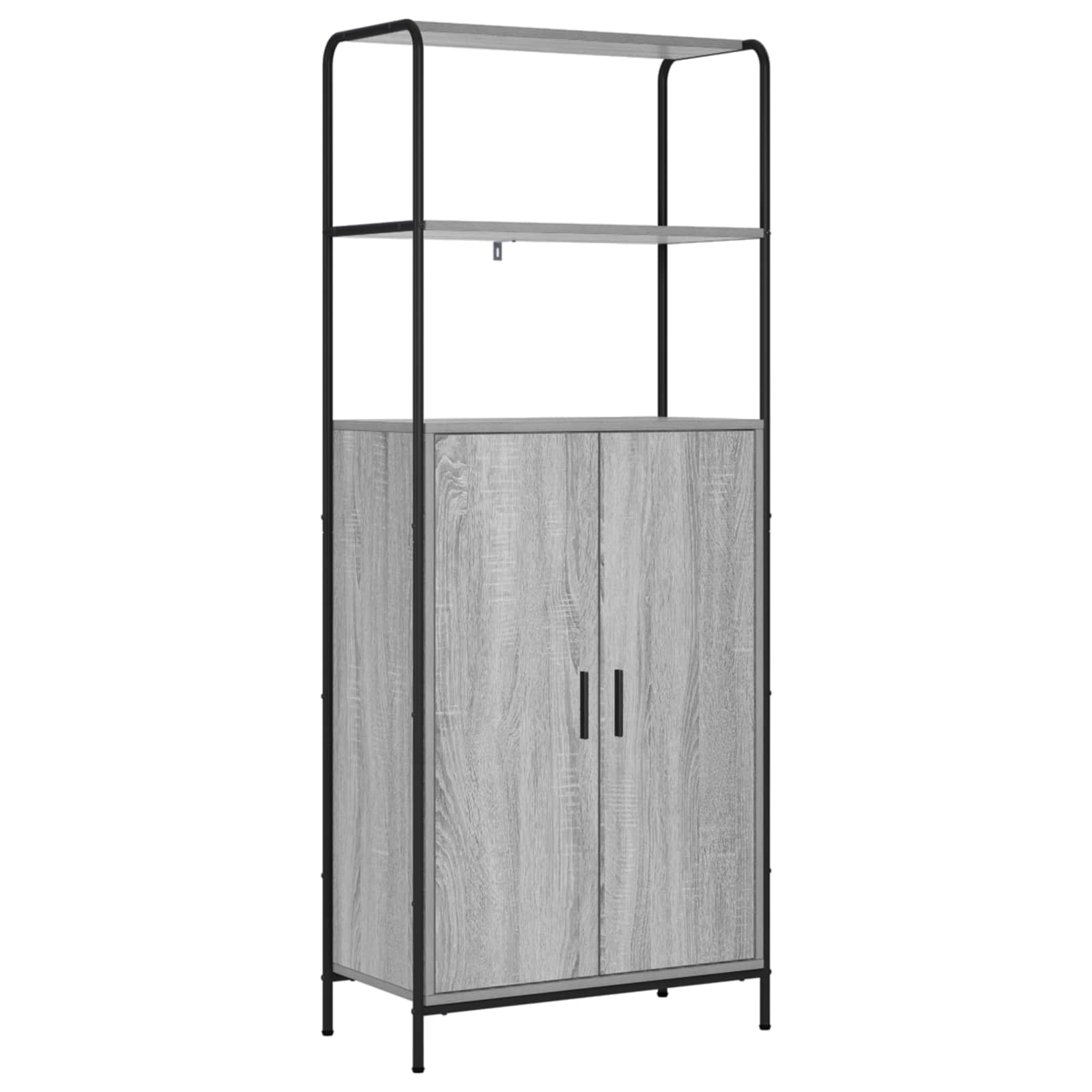 Highboard Γκρι Sonoma 40 x 33 x 161 εκ Επεξεργασμένο Ξύλο - Pakobazaar