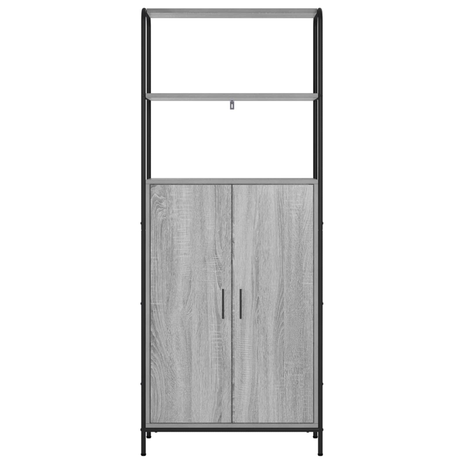 Highboard Γκρι Sonoma 40 x 33 x 161 εκ Επεξεργασμένο Ξύλο - Pakobazaar