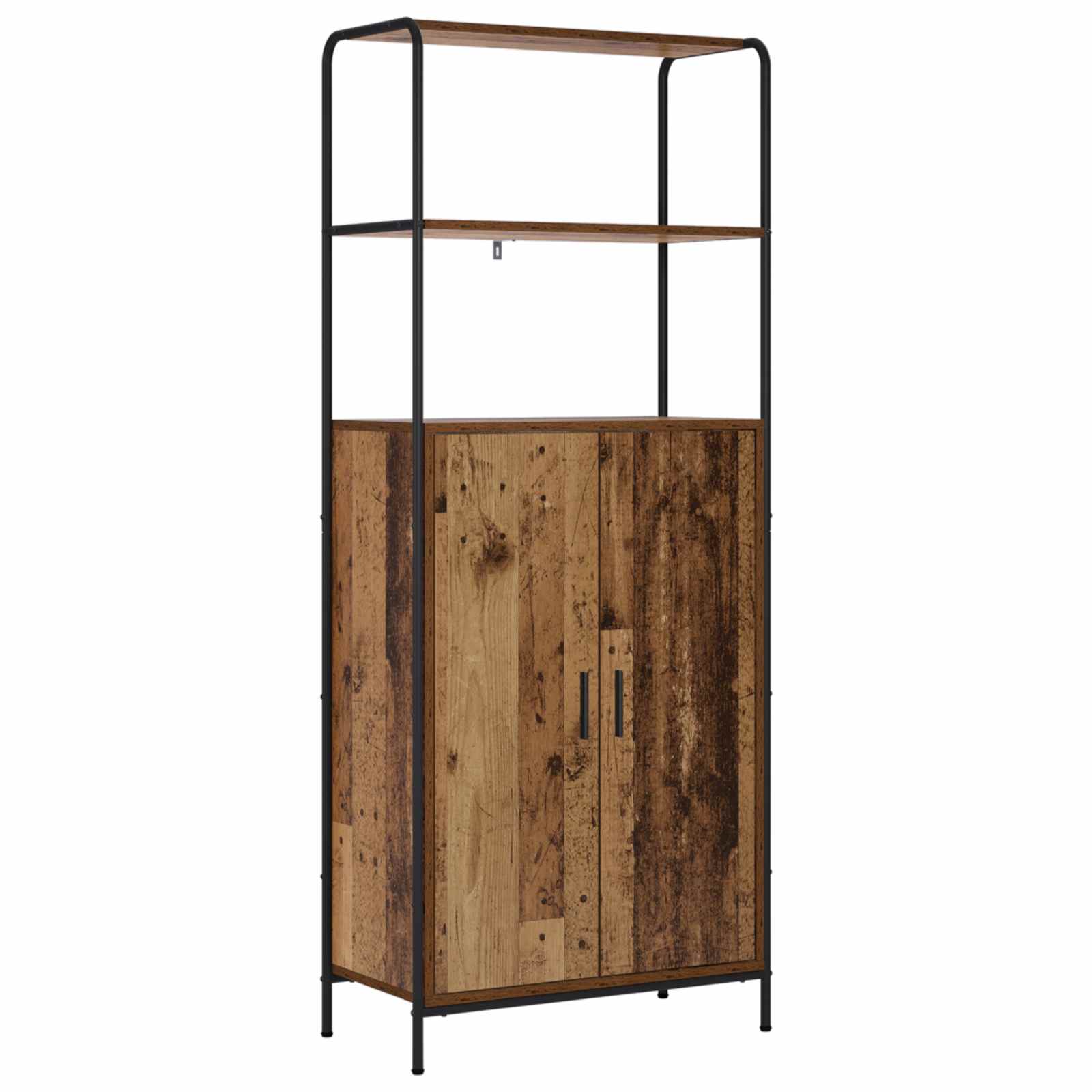 Highboard Παλαιωμένο ξύλο 40 x 33 x 161 εκ Επεξεργασμένο Ξύλο