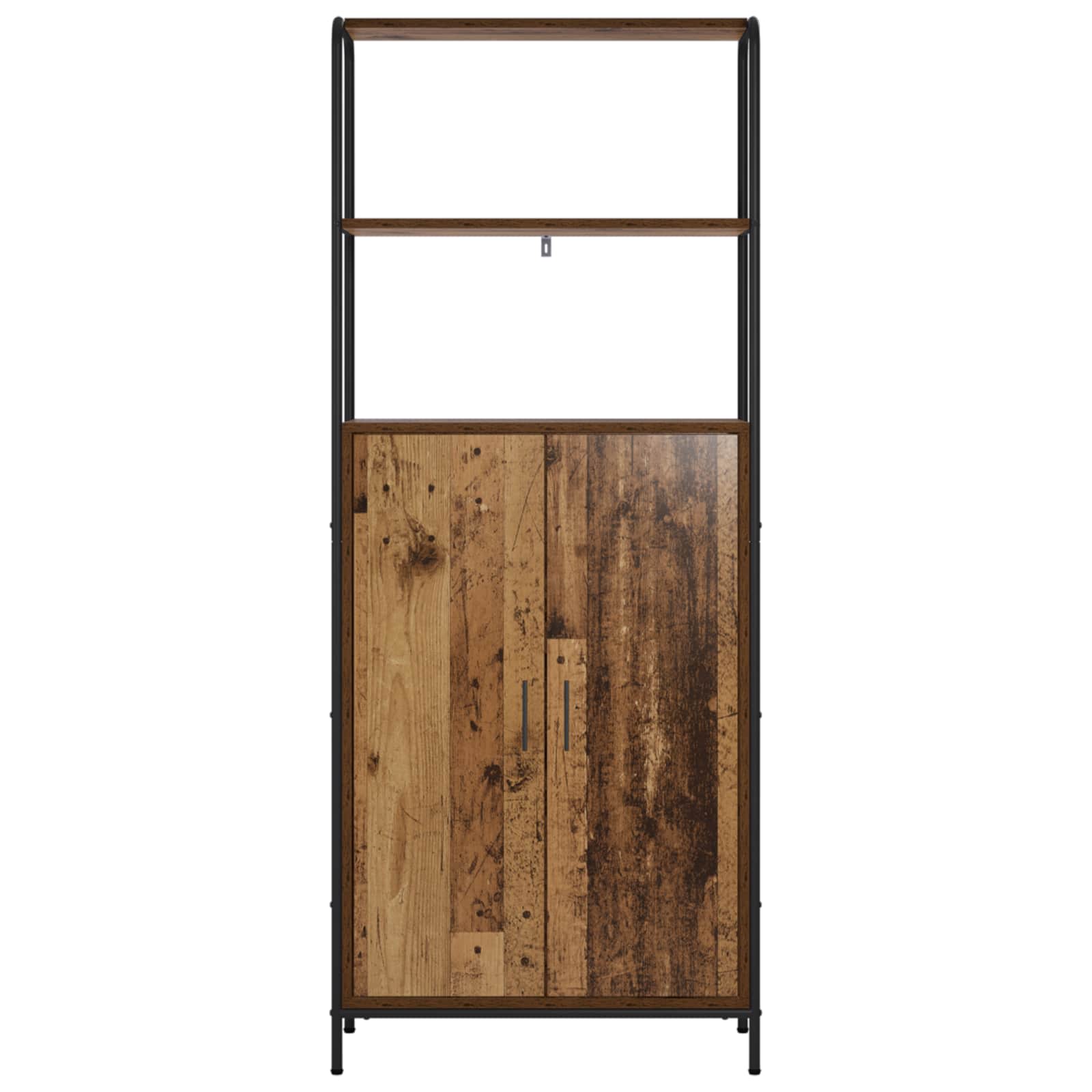 Highboard Παλαιωμένο ξύλο 40 x 33 x 161 εκ Επεξεργασμένο Ξύλο