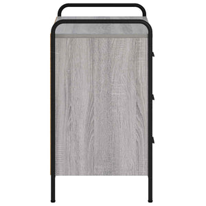 Ντουλάπι με Συρτάρια Γκρι Sonoma 70 x 39,5 x 71 εκ.