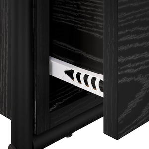 Τραπέζι κονσόλας Μαύρη Δρυς 90 x 33 x 80,5 εκ