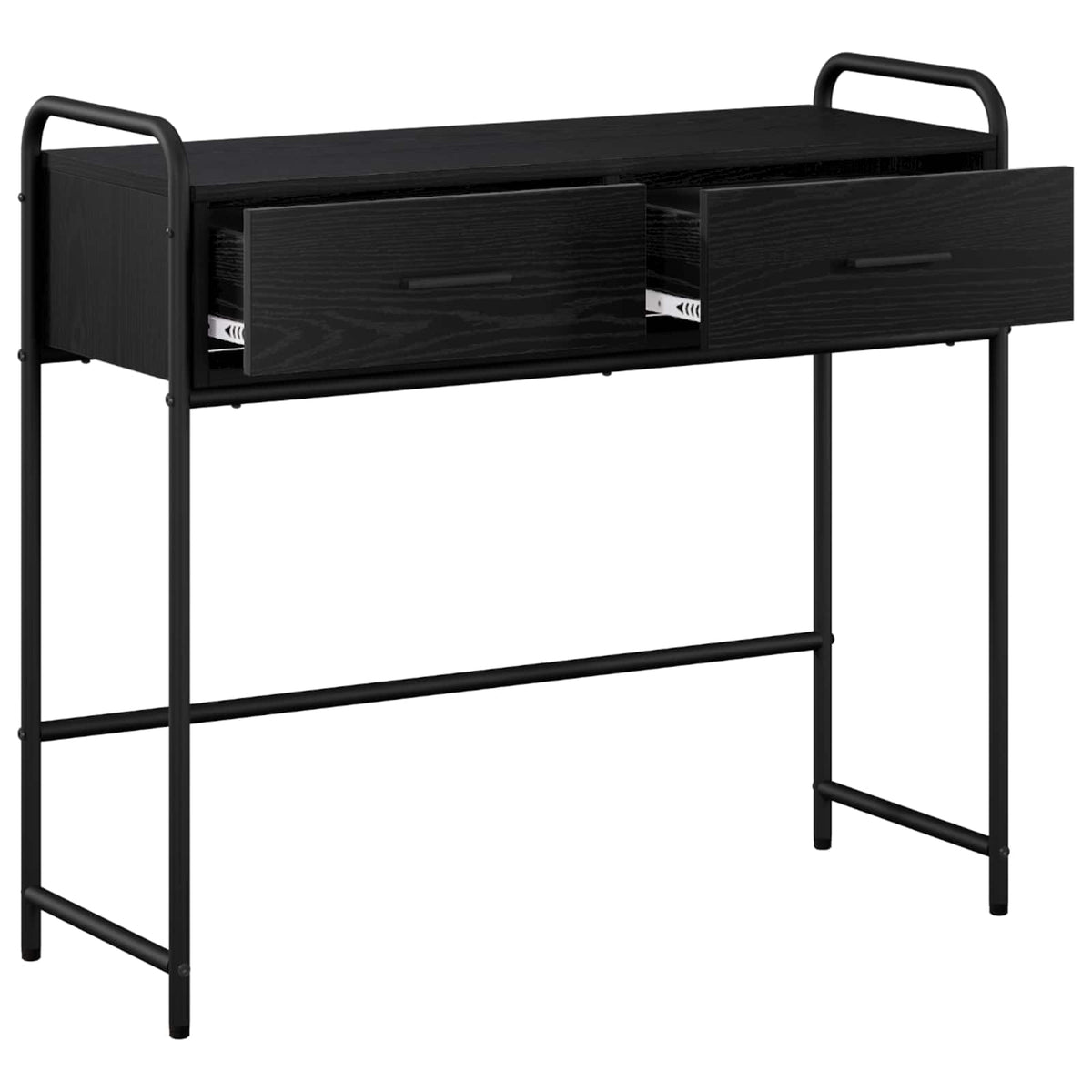 Τραπέζι κονσόλας Μαύρη Δρυς 90 x 33 x 80,5 εκ