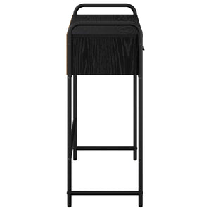 Τραπέζι κονσόλας Μαύρη Δρυς 90 x 33 x 80,5 εκ