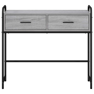 Τραπέζι κονσόλας Γκρι Sonoma 90 x 33 x 80,5 εκ