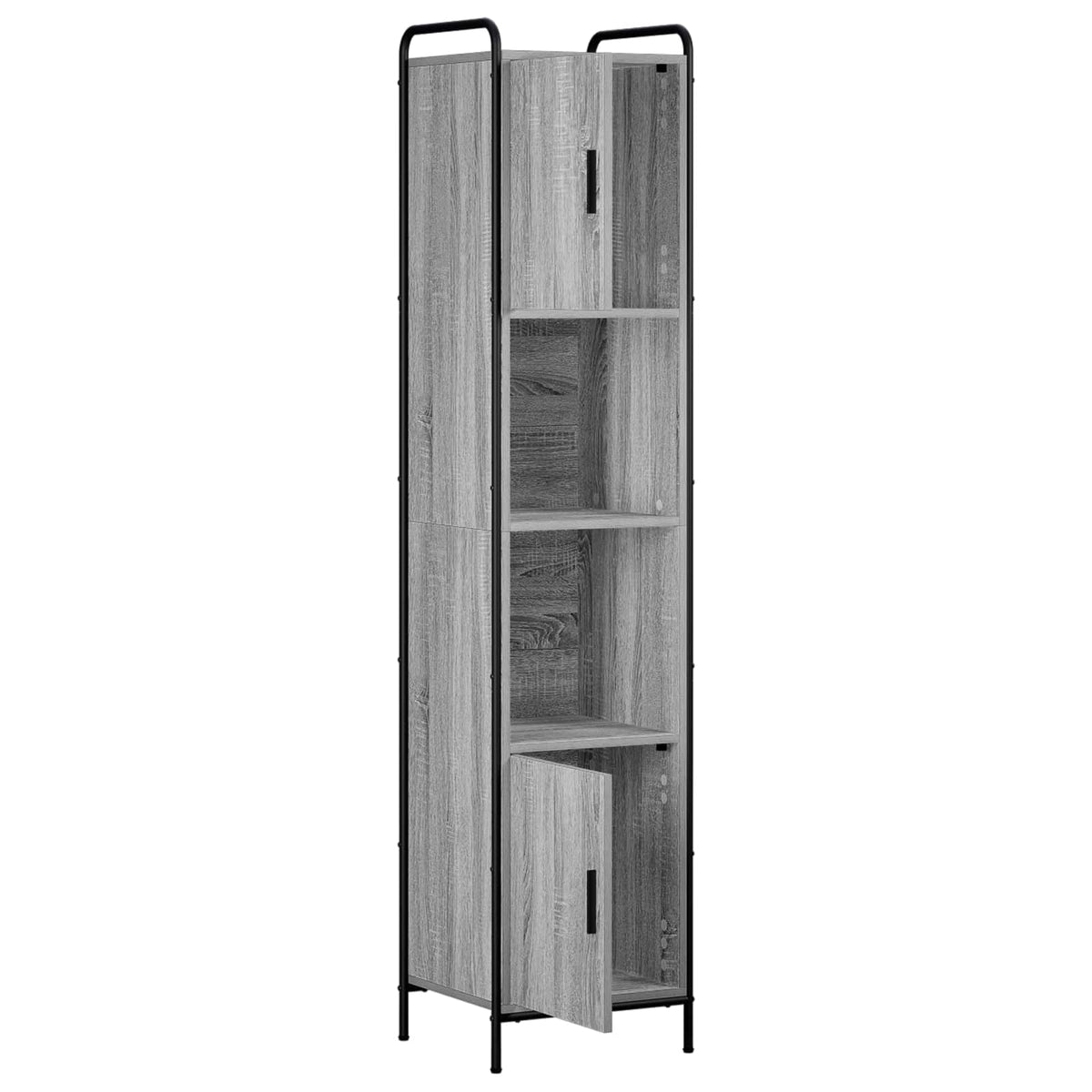 Ντουλάπι Μπάνιου Γκρι Sonoma 46 x 36 x 181 εκ.