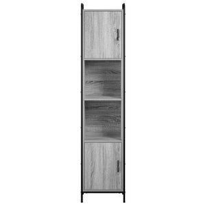 Ντουλάπι Μπάνιου Γκρι Sonoma 46 x 36 x 181 εκ.