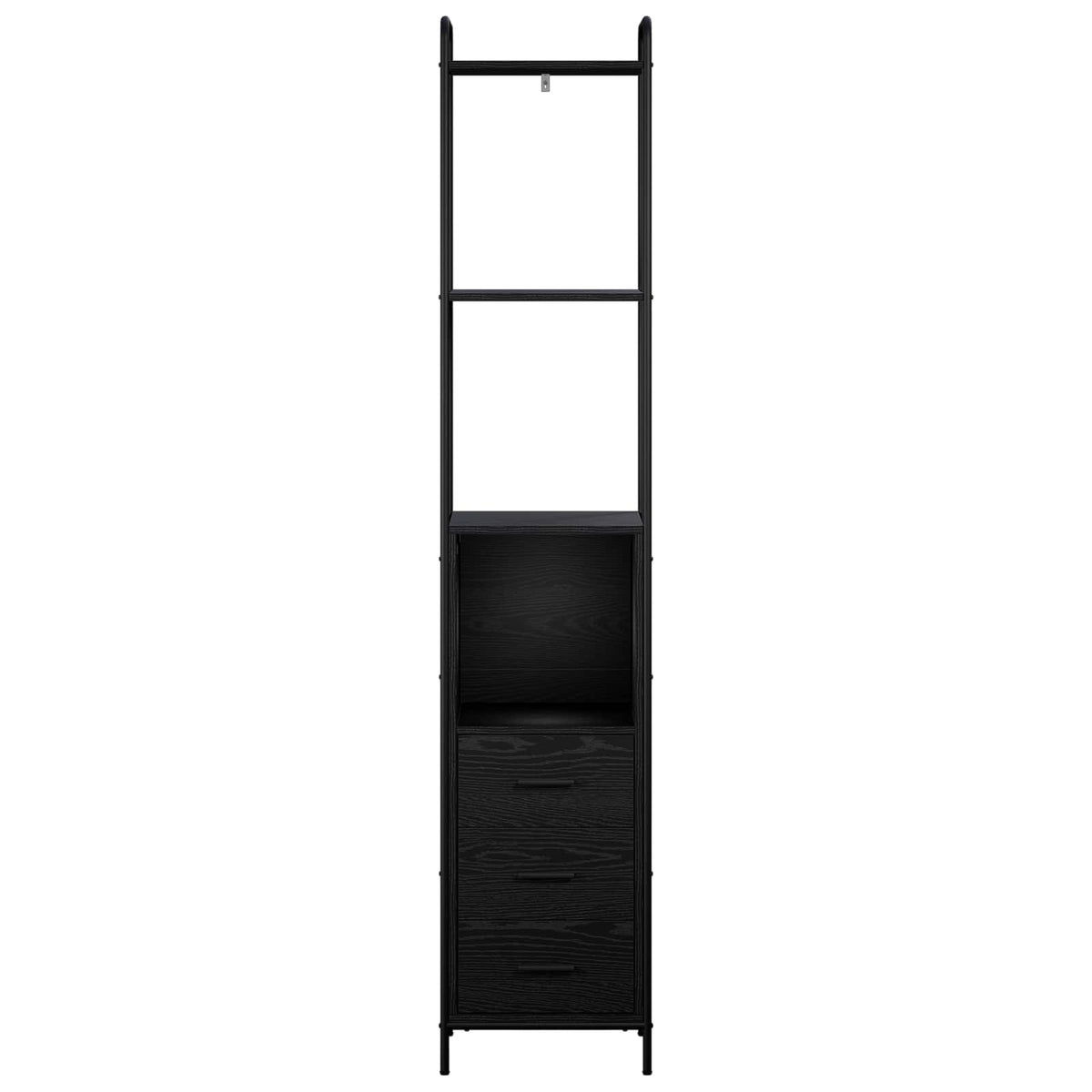 Ντουλάπι Μπάνιου Μαύρη Δρυς 40 x 36 x 200,5 εκ