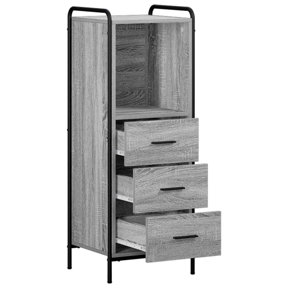 Ντουλάπι Μπάνιου Γκρι Sonoma 40 x 36 x 109,5 εκ.