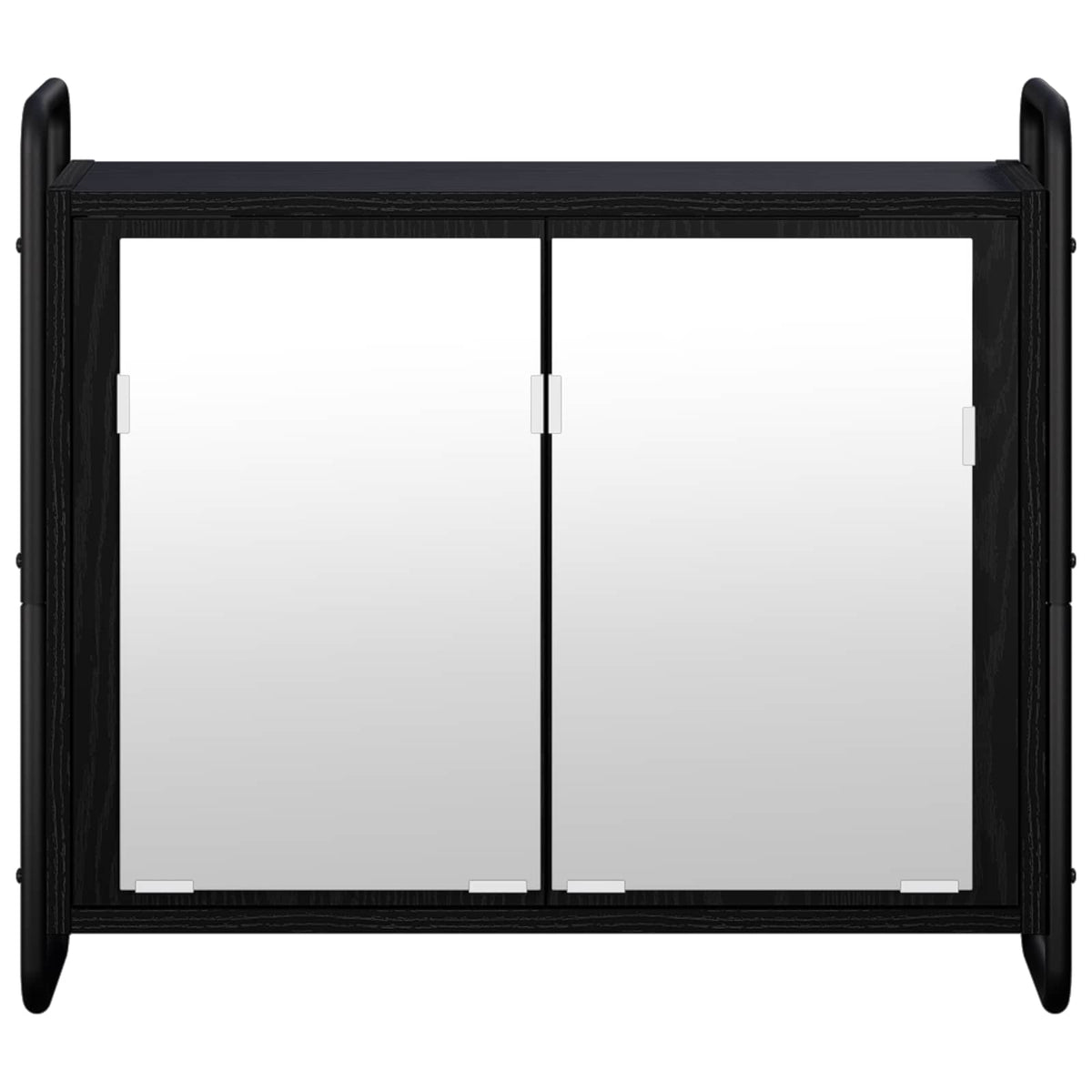 Κρεμαστό Ντουλάπι Μπάνιου Μαύρη Δρυς 64 x 20 x 56,5 εκ.