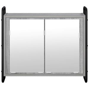 Κρεμαστό Ντουλάπι Μπάνιου Γκρι Sonoma 64 x 20 x 56,5 εκ. - Pakobazaar