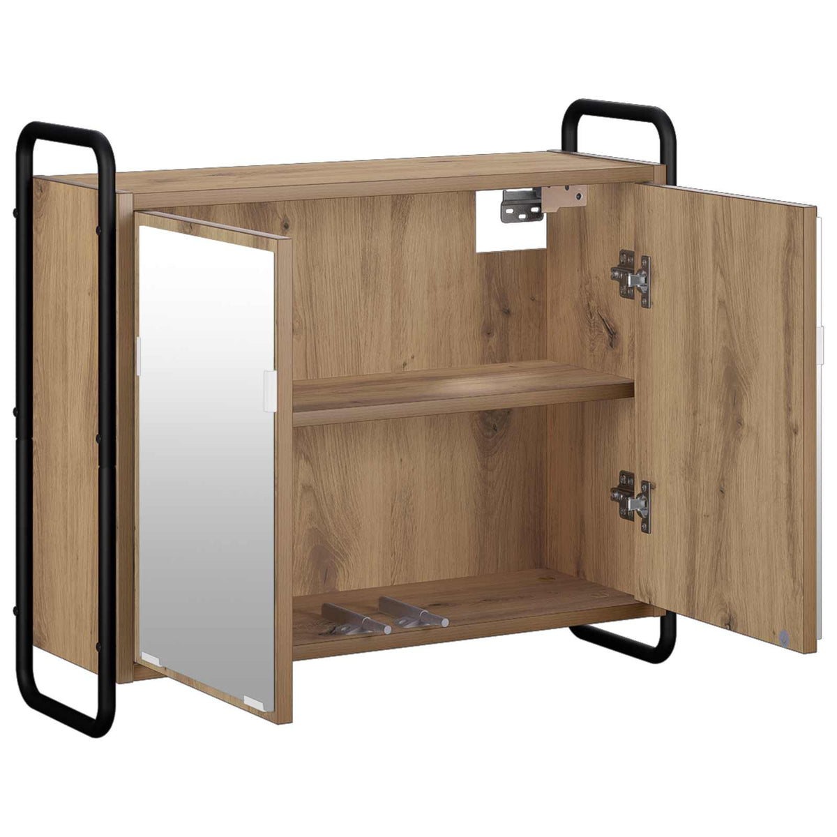 Κρεμαστό Ντουλάπι Μπάνιου Artisan Δρυς 64 x 20 x 56,5 εκ.