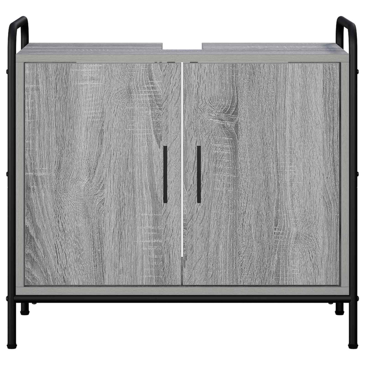Ντουλάπι Μπάνιου Γκρι Sonoma 65,5 x 34 x 61 εκ.