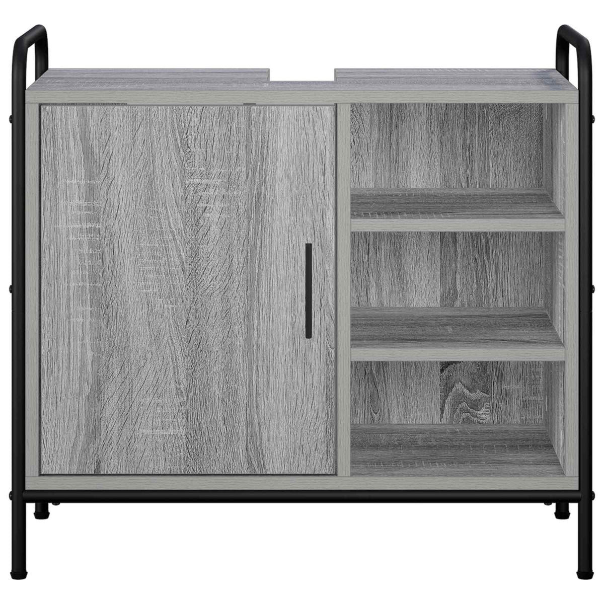 Ντουλάπι Μπάνιου Γκρι Sonoma 65,5 x 34 x 61 εκ. - Pakobazaar