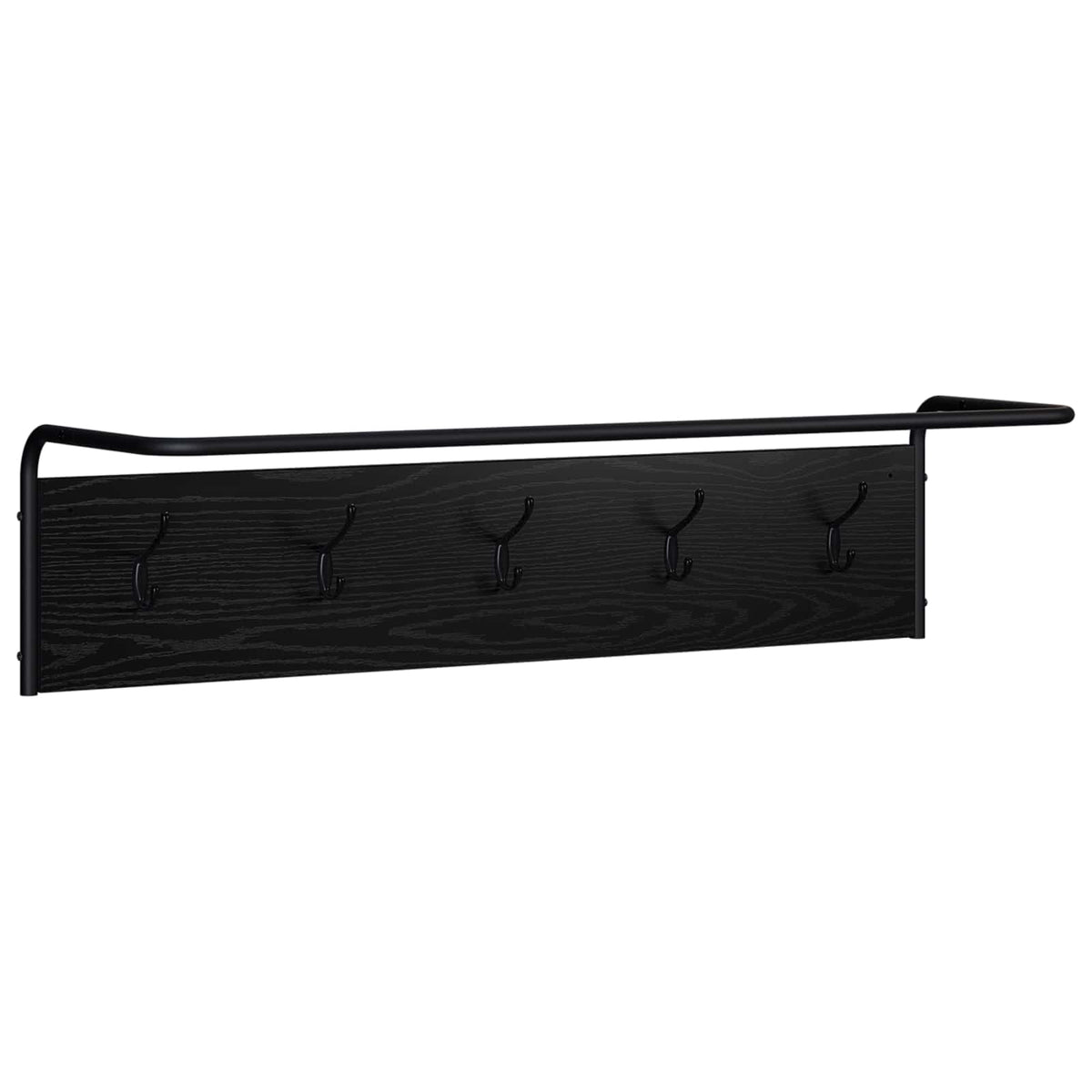 Κρεμάστρα Μαύρη Δρυς 100 x 30 x 25 cm Επεξεργασμένο Ξύλο