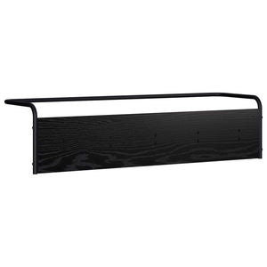 Κρεμάστρα Μαύρη Δρυς 100 x 30 x 25 cm Επεξεργασμένο Ξύλο