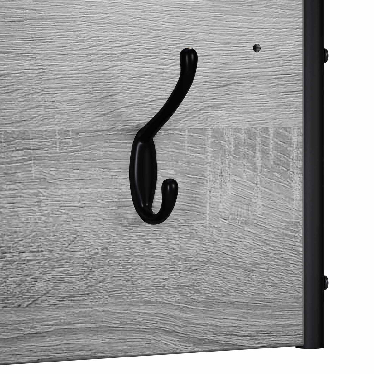 Κρεμάστρα Γκρι Sonoma 100 x 30 x 25 cm Επεξεργασμένο Ξύλο