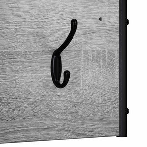 Κρεμάστρα Γκρι Sonoma 100 x 30 x 25 cm Επεξεργασμένο Ξύλο