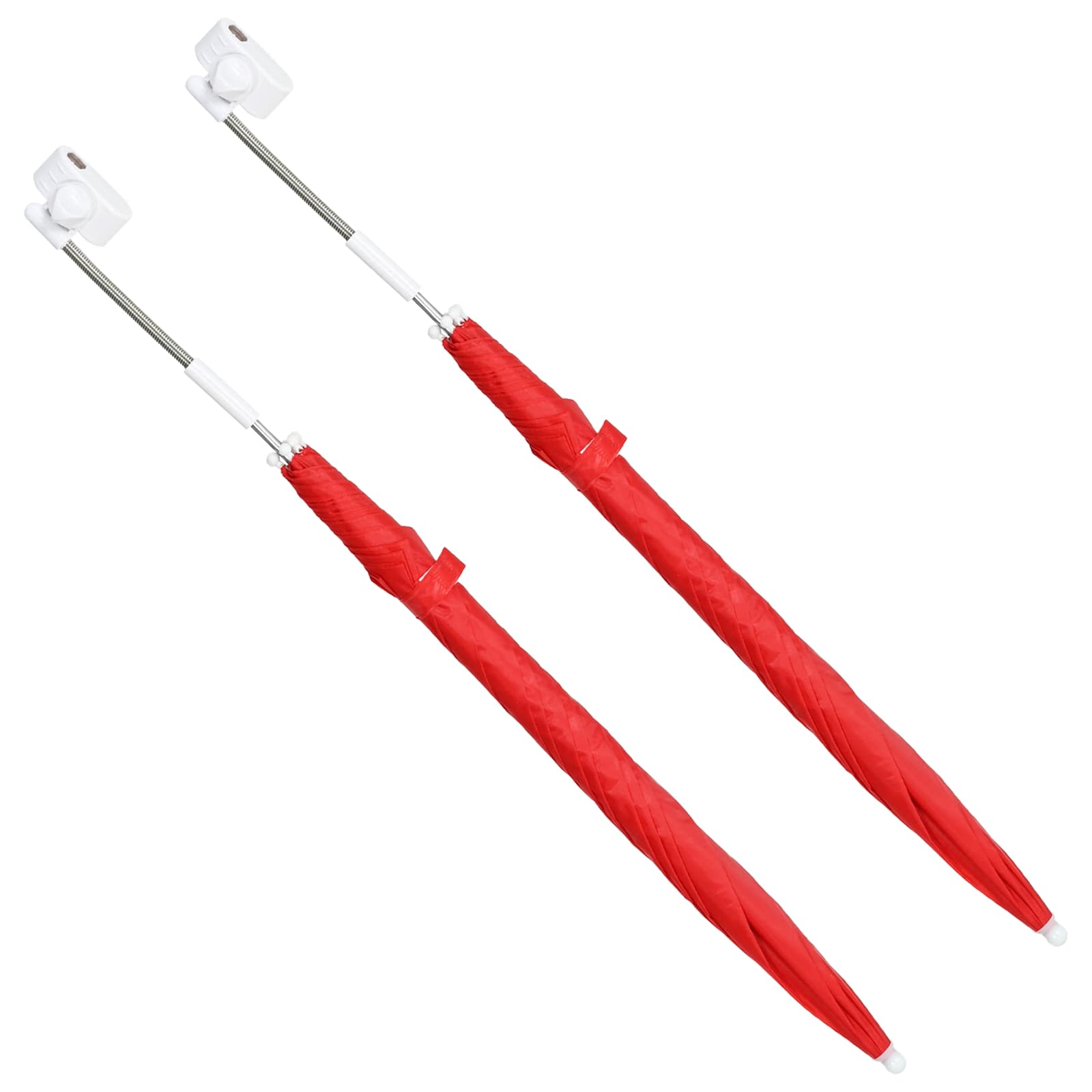 Ομπρέλα με κλιπ 2 pcs Κόκκινο τούβλο Ø 105 x 86 εκ - Pakobazaar