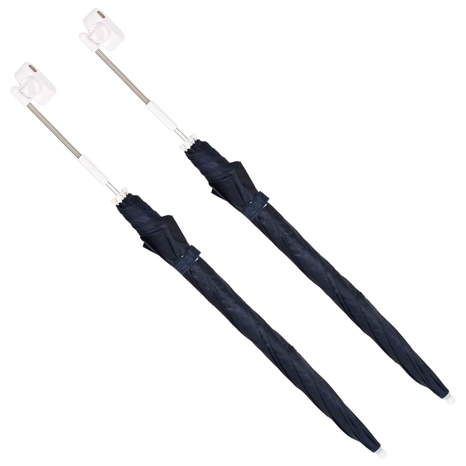 Ομπρέλα με κλιπ 2 pcs Σκούρο μπλε Ø 105 x 86 εκ - Pakobazaar