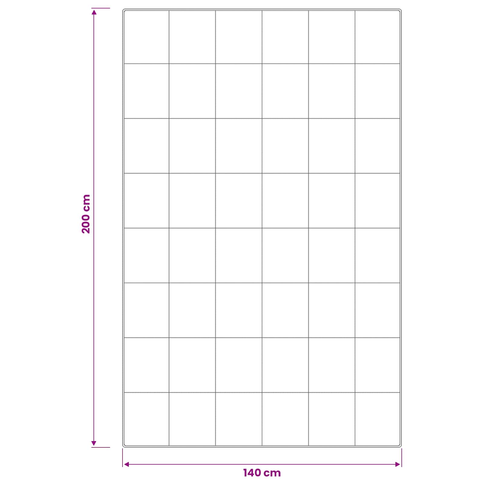 Πάπλωμα 140x200 εκ. 4 Εποχές 200+300 GSM Αυστραλιανό Μαλλί - Pakobazaar