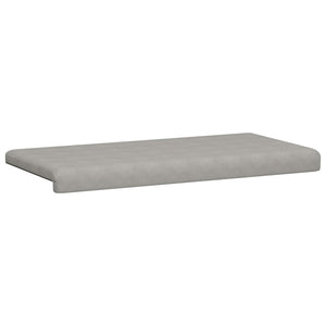 Μαξιλάρι πάγκου Μικροΐνες Ανοιχτό γκρι Βάθος 35 εκ. - Pakobazaar