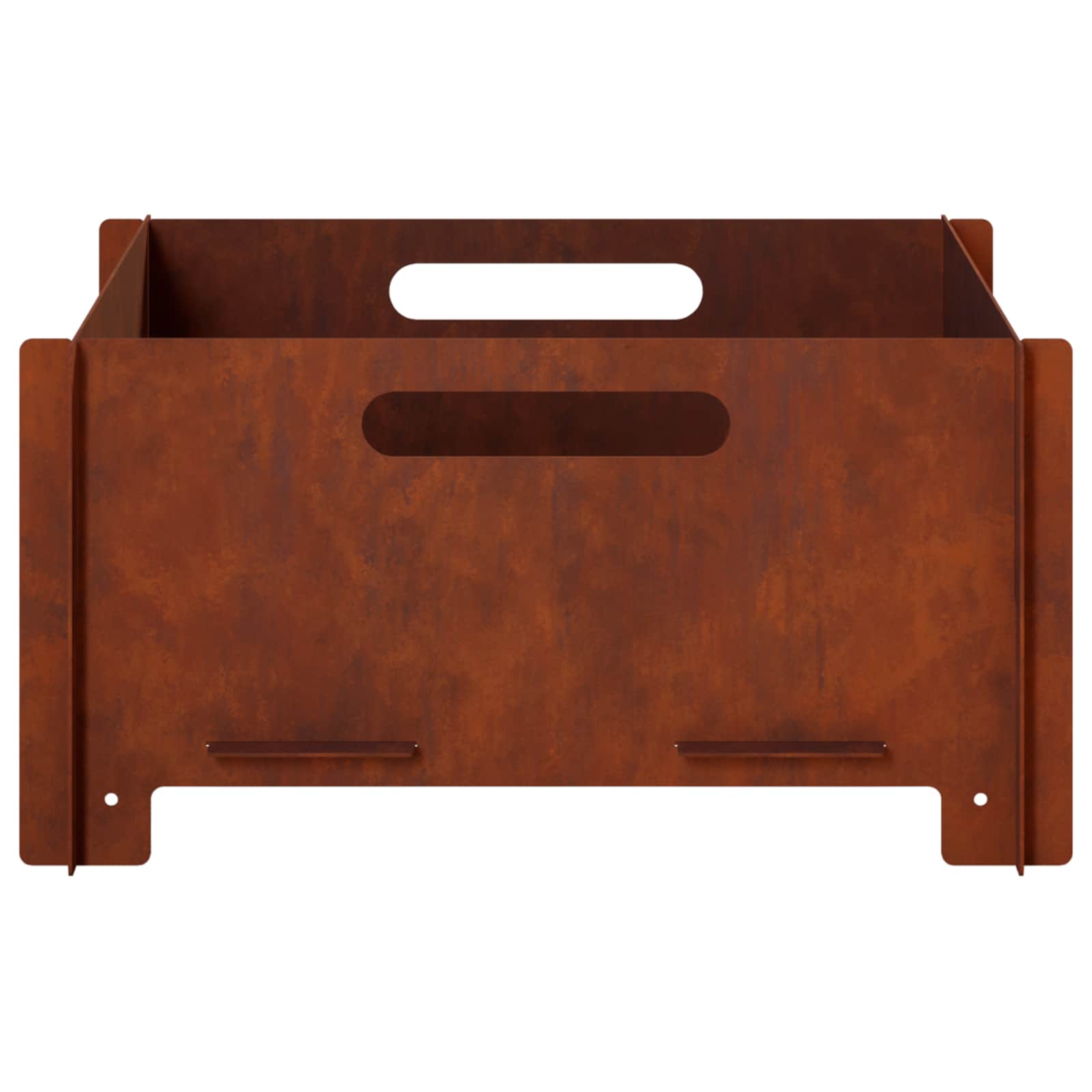 Φωτιά Σκ rusty 40 x 40 x 20 cm Ατσάλι Σκληρυθέν στον Αέρα - Pakobazaar