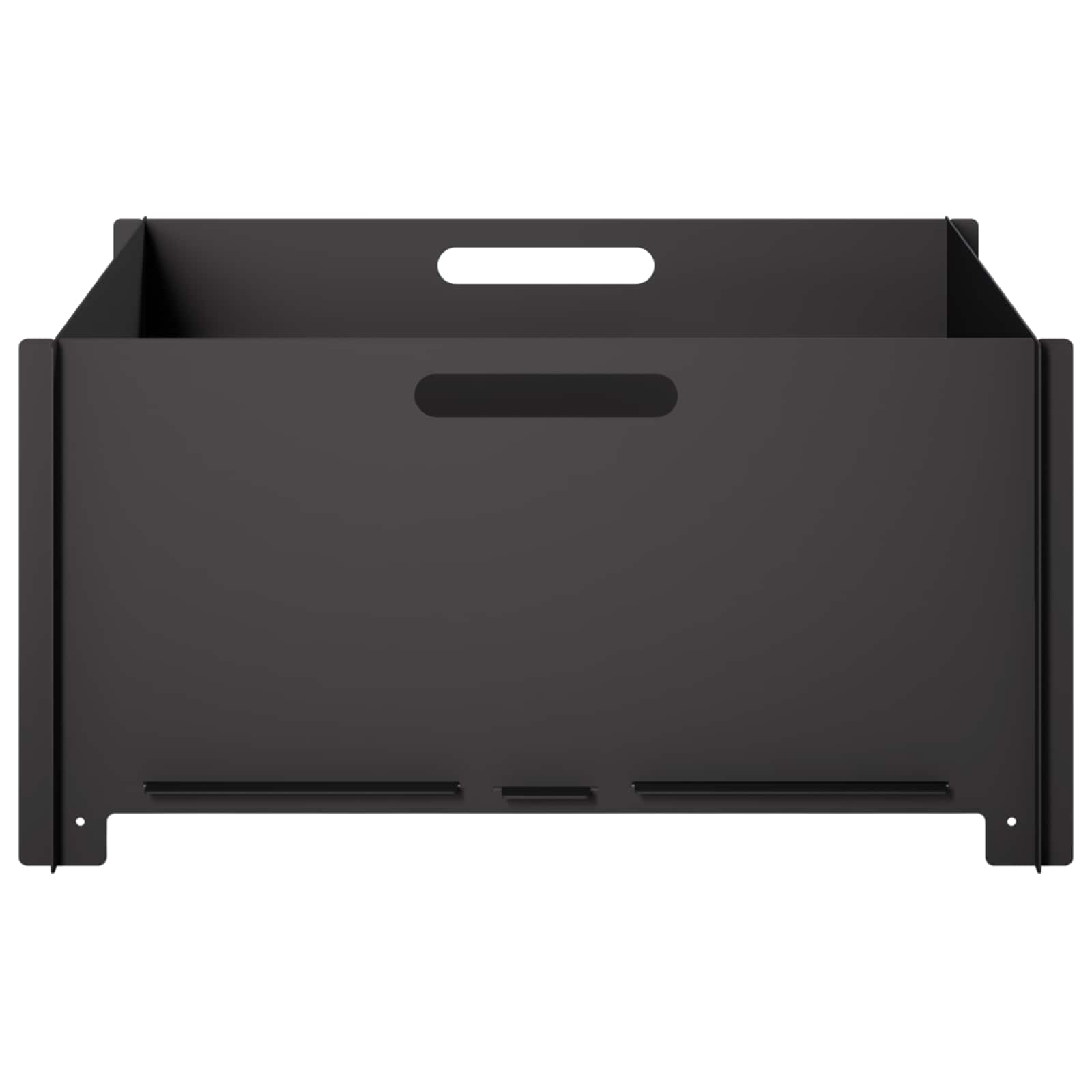 Φωτιά Μαύρο 60 x 60 x 30 cm Ατσάλι