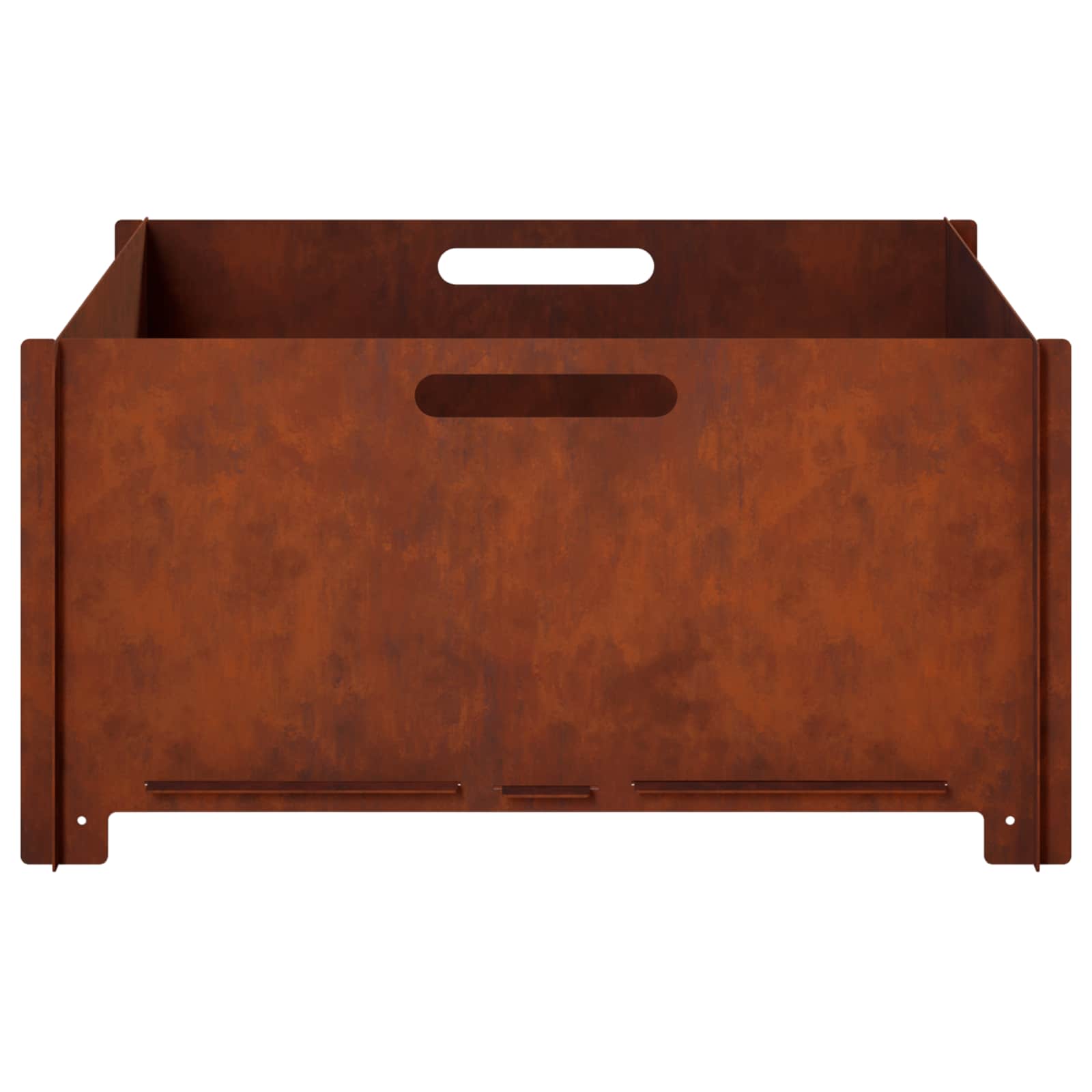 Φωτιά Σκ rusty 60 x 60 x 30 cm Ατσάλι Σκληρυθέν στον Αέρα - Pakobazaar