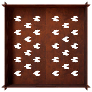 Φωτιά Σκ rusty 60 x 60 x 30 cm Ατσάλι Σκληρυθέν στον Αέρα - Pakobazaar