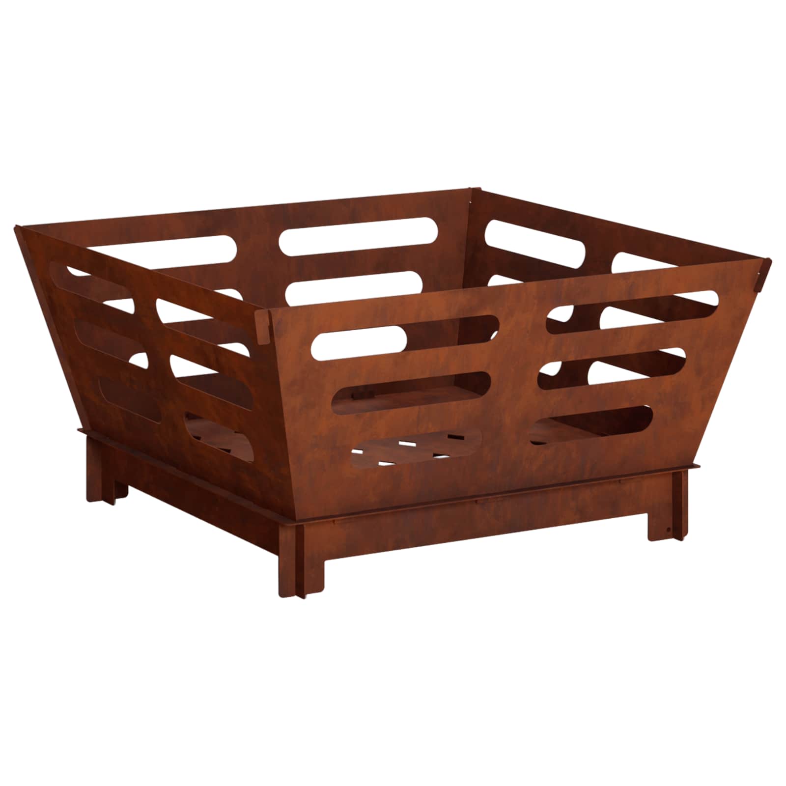 Φωτιά Σκ rusty 40 x 40 x 20 cm Ατσάλι Σκληρυθέν στον Αέρα