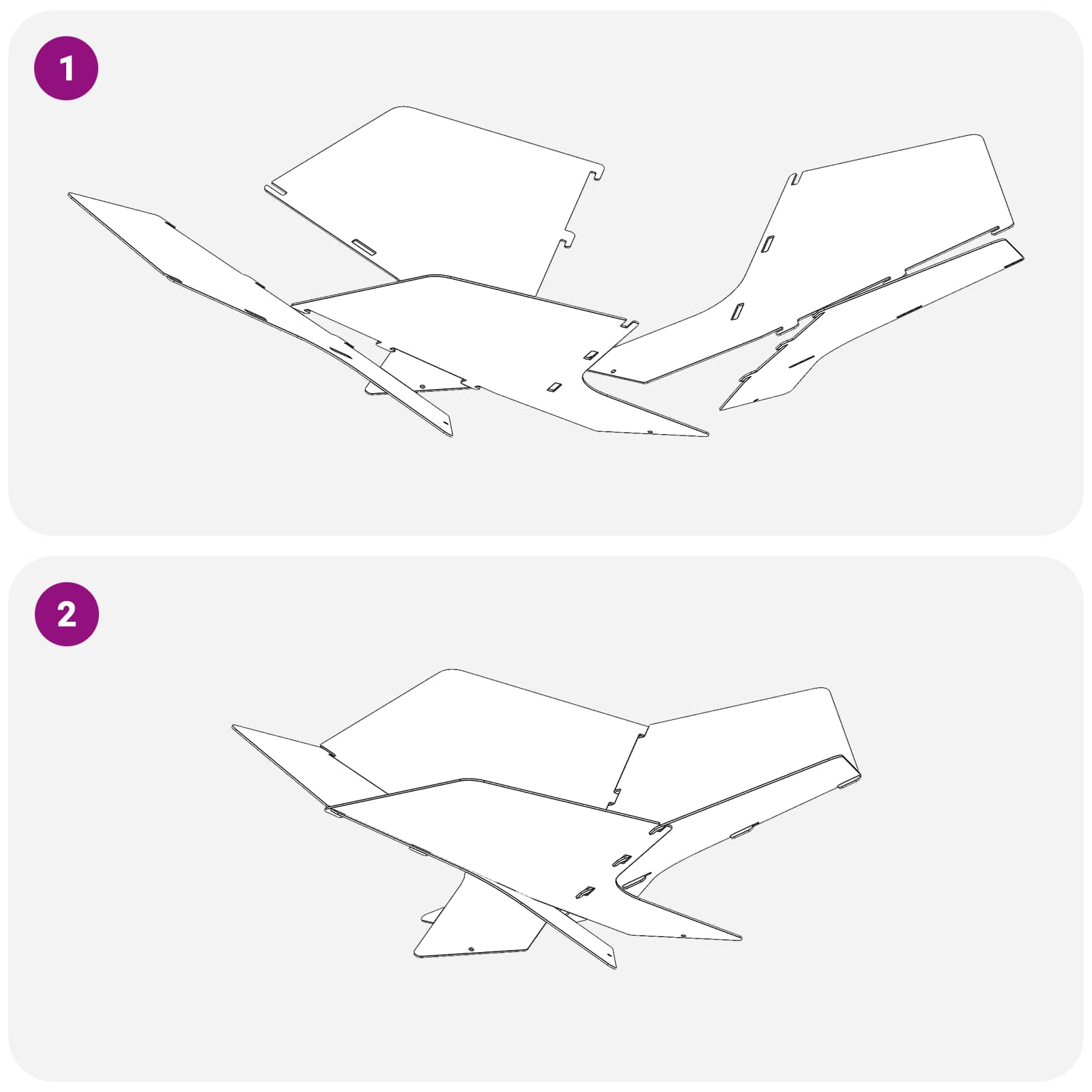 Φωτιά Μαύρο 53 x 53 x 18,5 εκ Ατσάλι - Pakobazaar