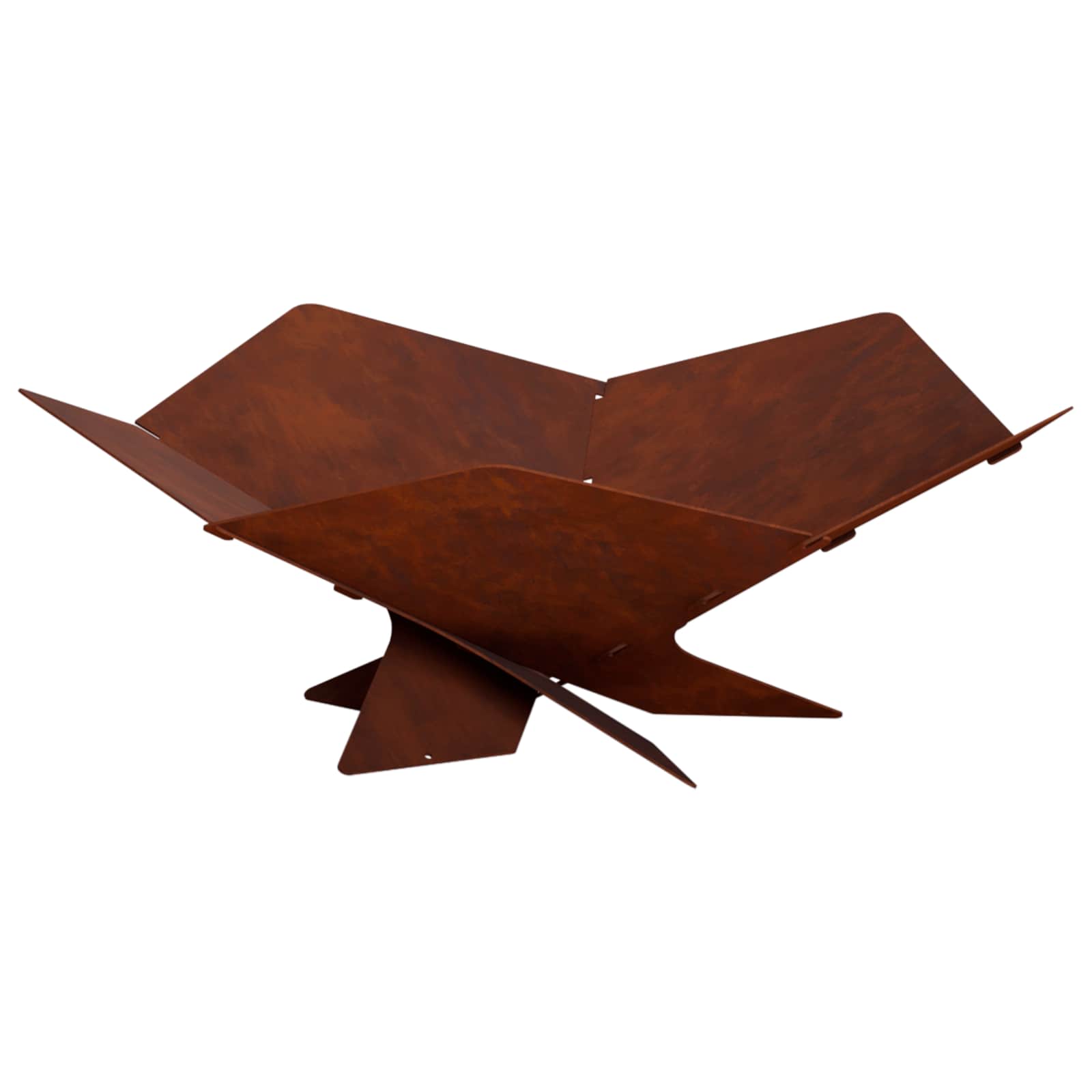 Φωτιά Σκ rusty 53 x 53 x 18,5 εκ Ατσάλι Σκληρυθέν στον Αέρα