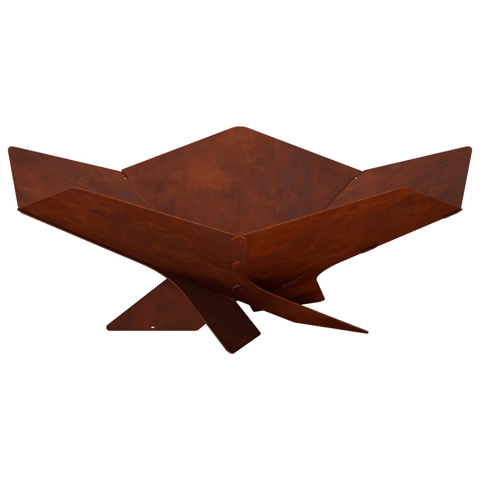 Φωτιά Σκ rusty 53 x 53 x 18,5 εκ Ατσάλι Σκληρυθέν στον Αέρα