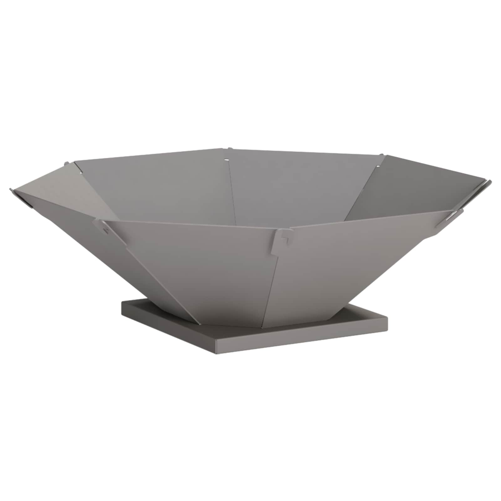 Φωτιά Σκ rusty 50 x 50 x 15,5 εκ. Ατσάλι Σκληρυθέν στον Αέρα