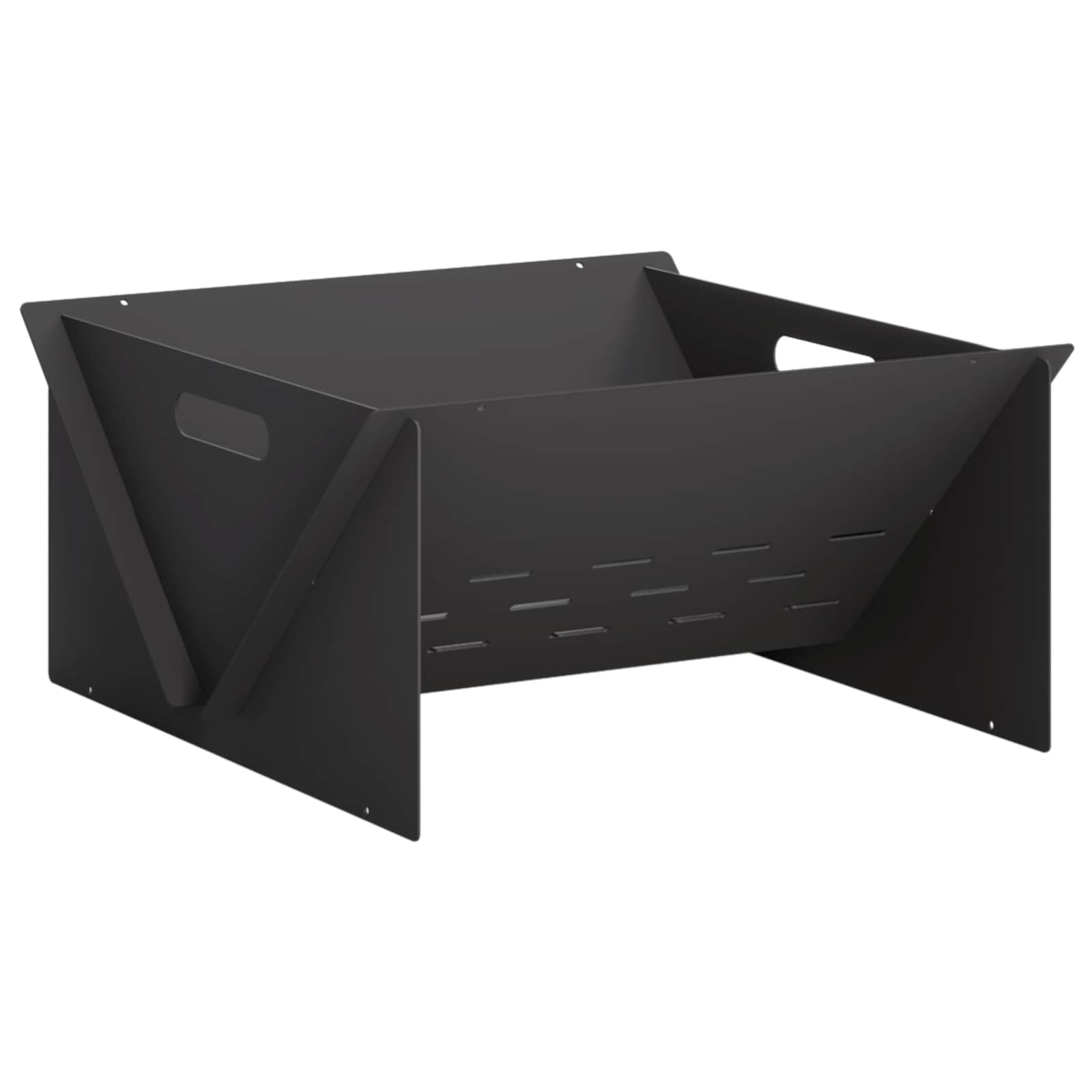 Φωτιά Μαύρο 40 x 40 x 20 cm Ατσάλι