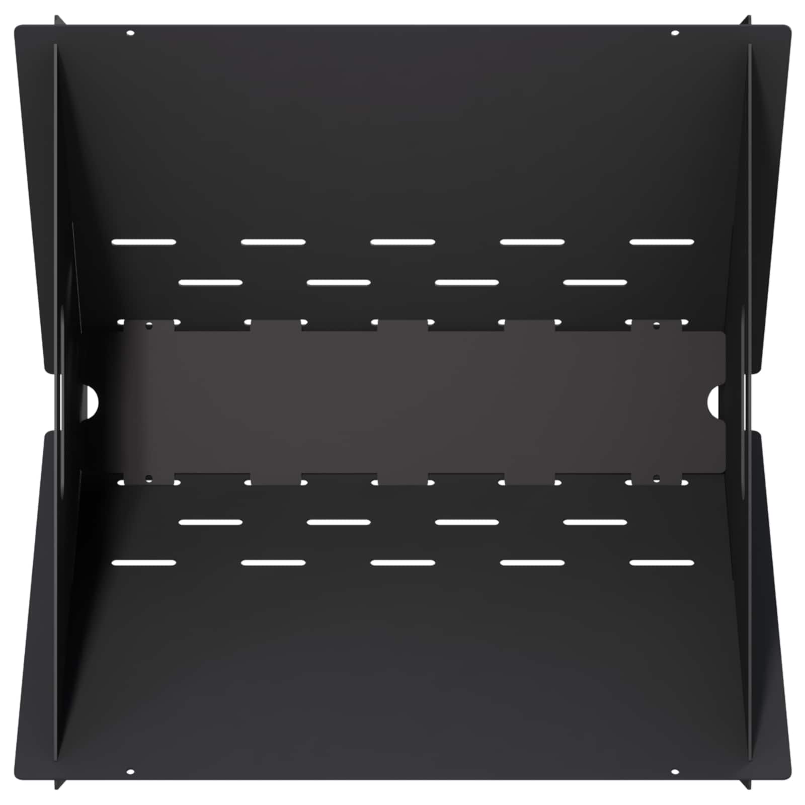 Φωτιά Μαύρο 40 x 40 x 20 cm Ατσάλι