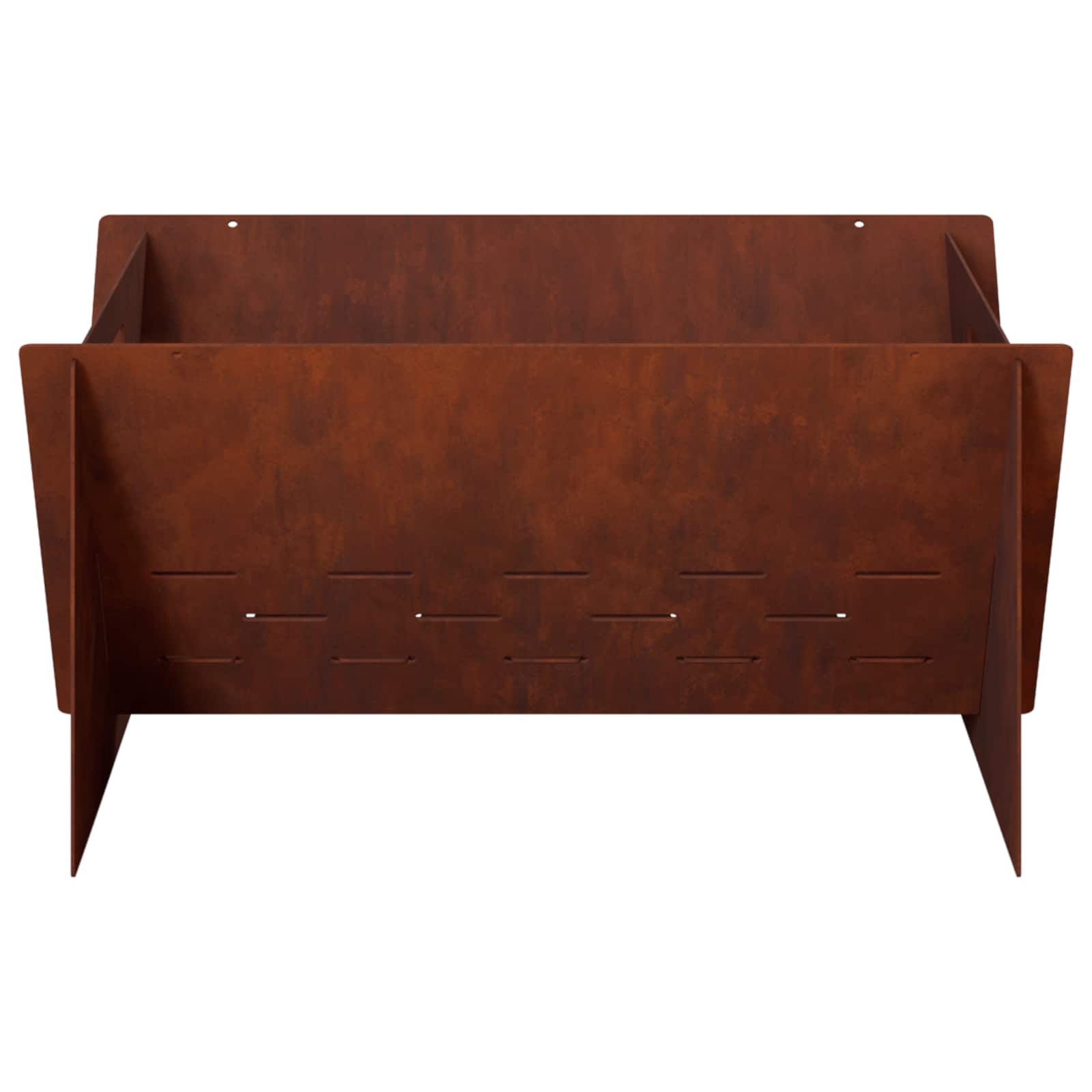 Φωτιά Σκ rusty 40 x 40 x 20 cm Ατσάλι Σκληρυθέν στον Αέρα - Pakobazaar
