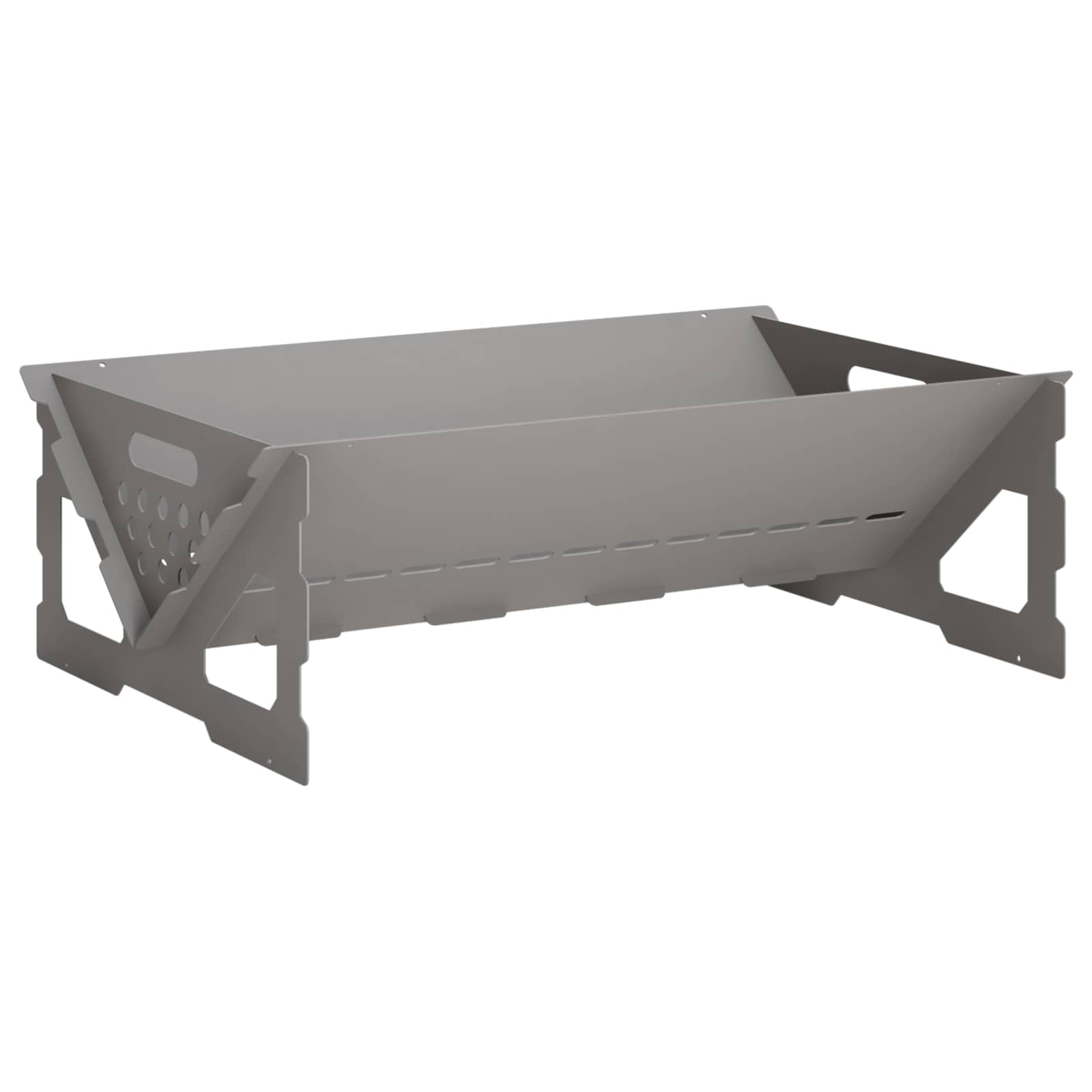 Φωτιά Σκ rusty 60 x 40 x 20 εκ. Ατσάλι Σκληρυθέν στον Αέρα - Pakobazaar
