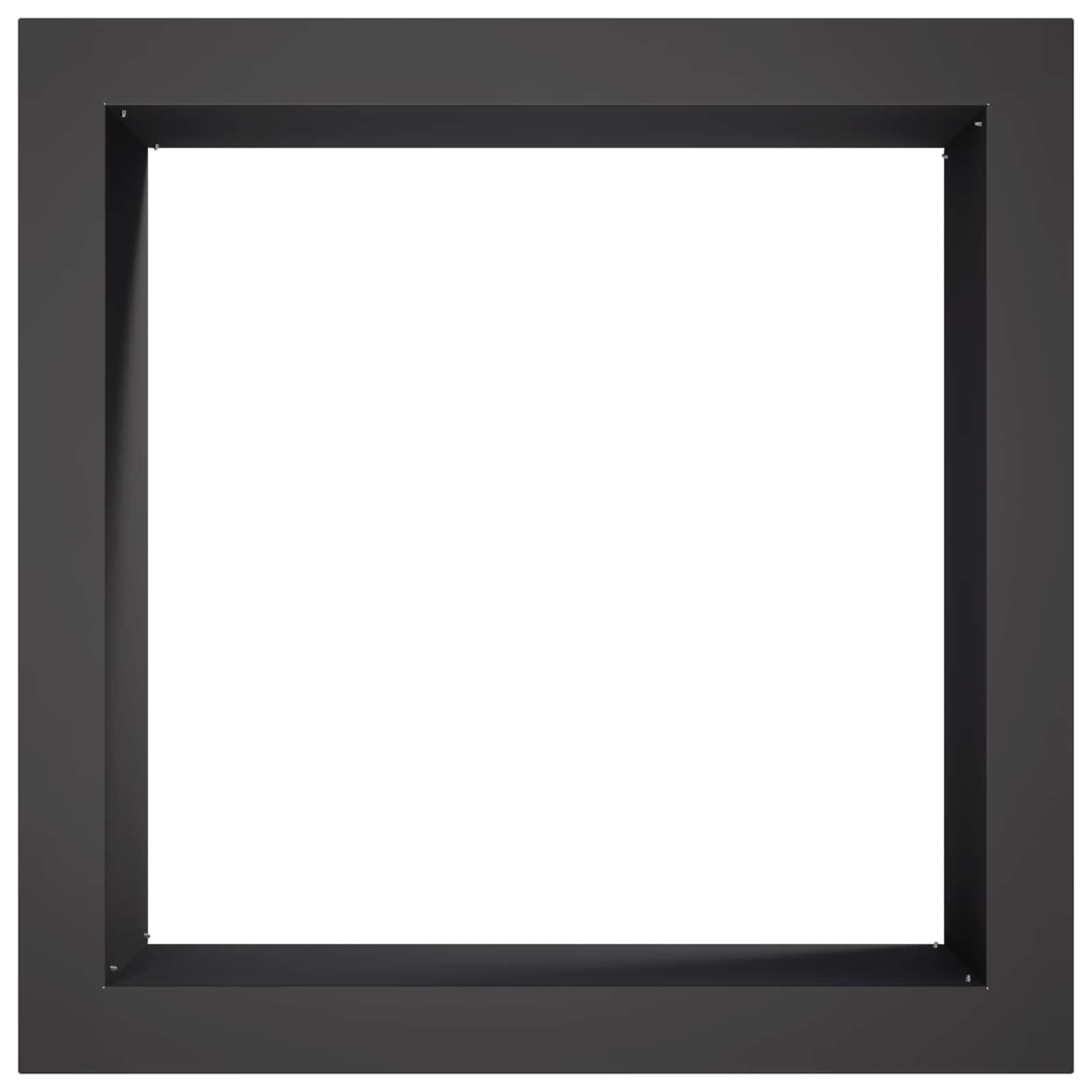 Δαχτυλίδι φωτιάς Μαύρο 90 x 90 x 25 εκ Ατσάλι