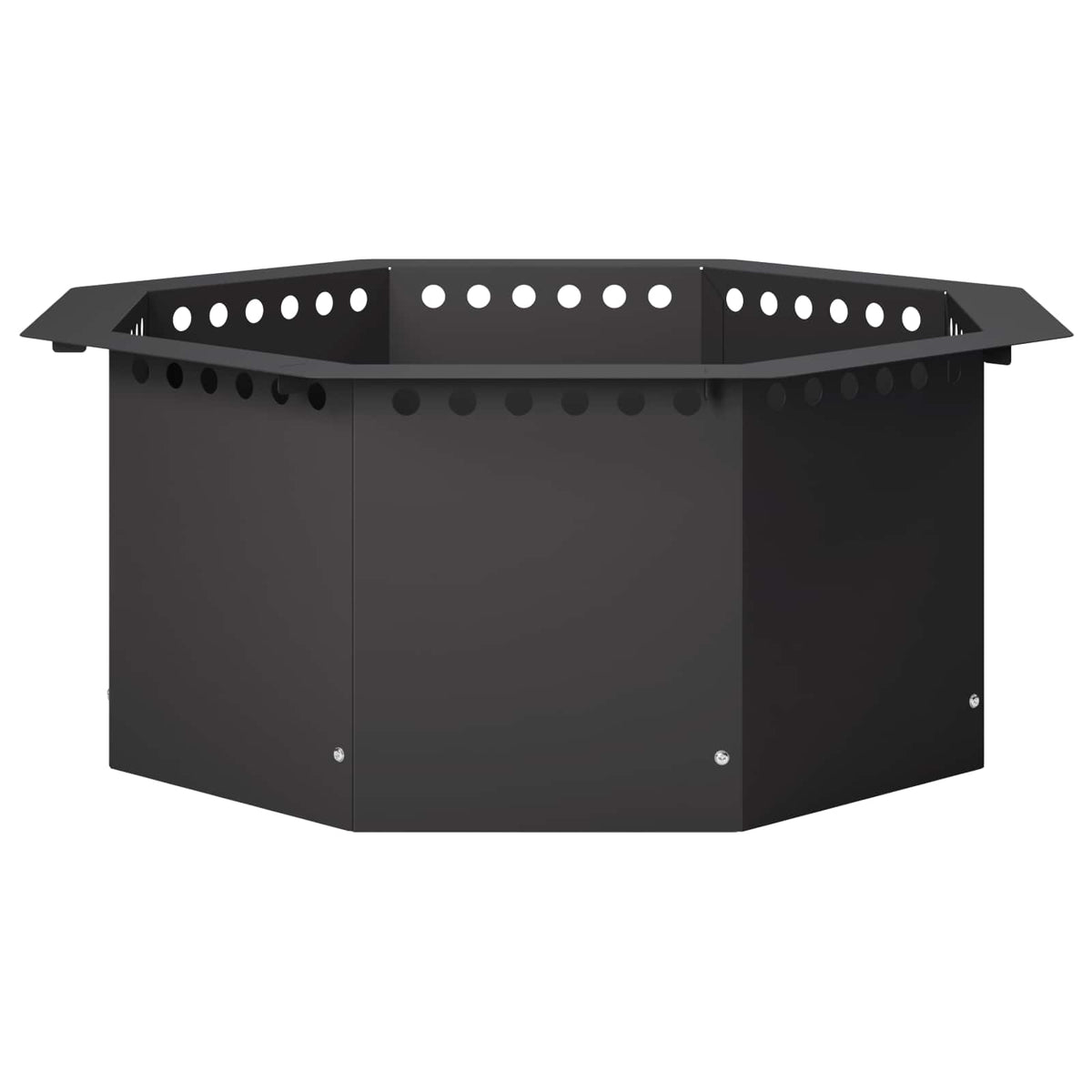 Δαχτυλίδι φωτιάς Μαύρο 60 x 60 x 25 εκ Ατσάλι - Pakobazaar