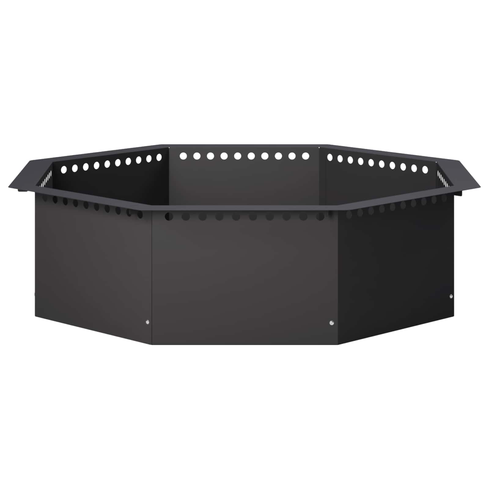 Δαχτυλίδι φωτιάς Μαύρο 80 x 80 x 25 εκ Ατσάλι - Pakobazaar