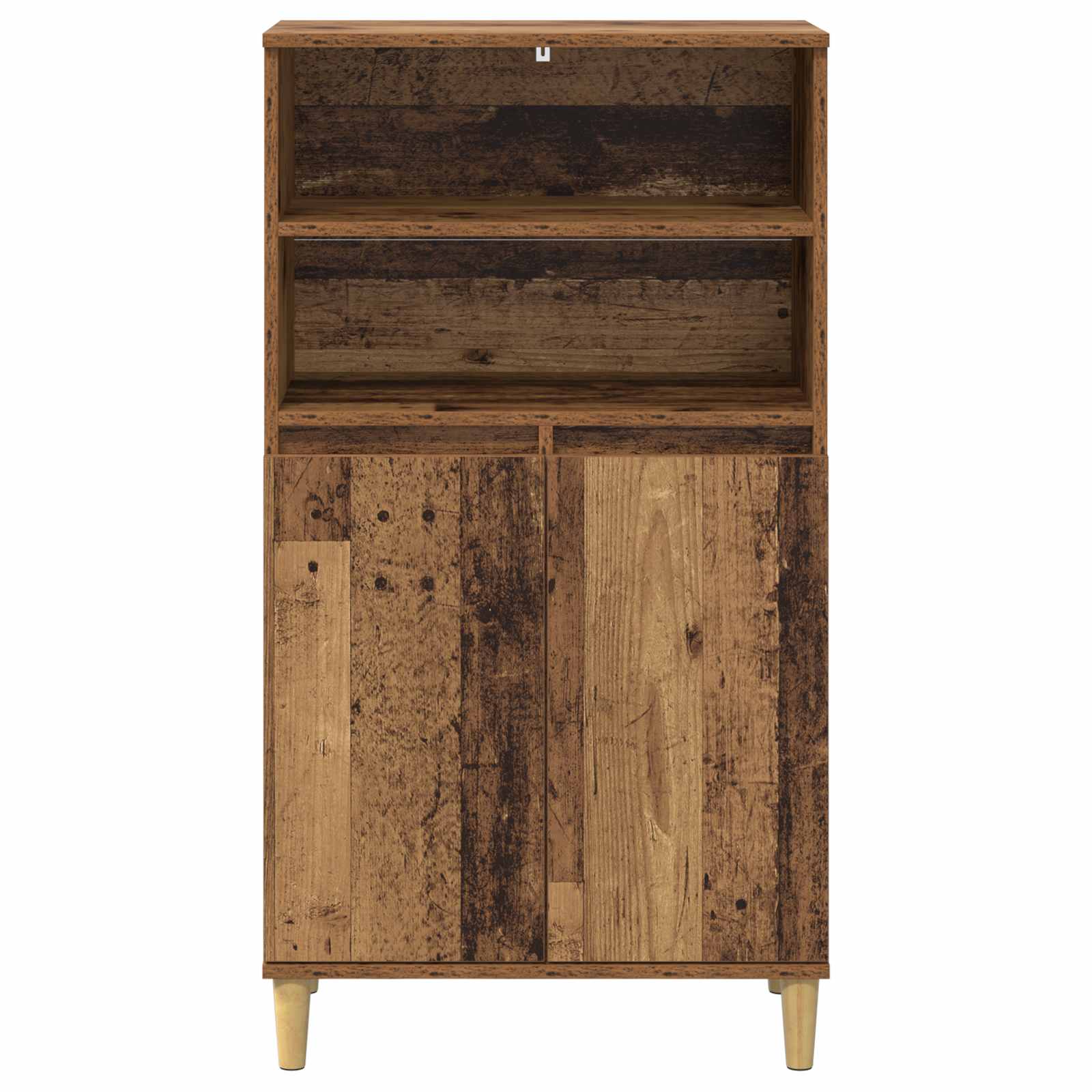Highboard Ξύλο δρυός 60 x 36 x 110 εκ. Επεξεργασμένο Ξύλο