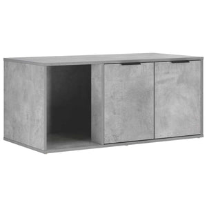 Έπιπλο Κλουβί Γάτας Γκρι Σκυροδέματος 100 x 49 x 45 εκ.