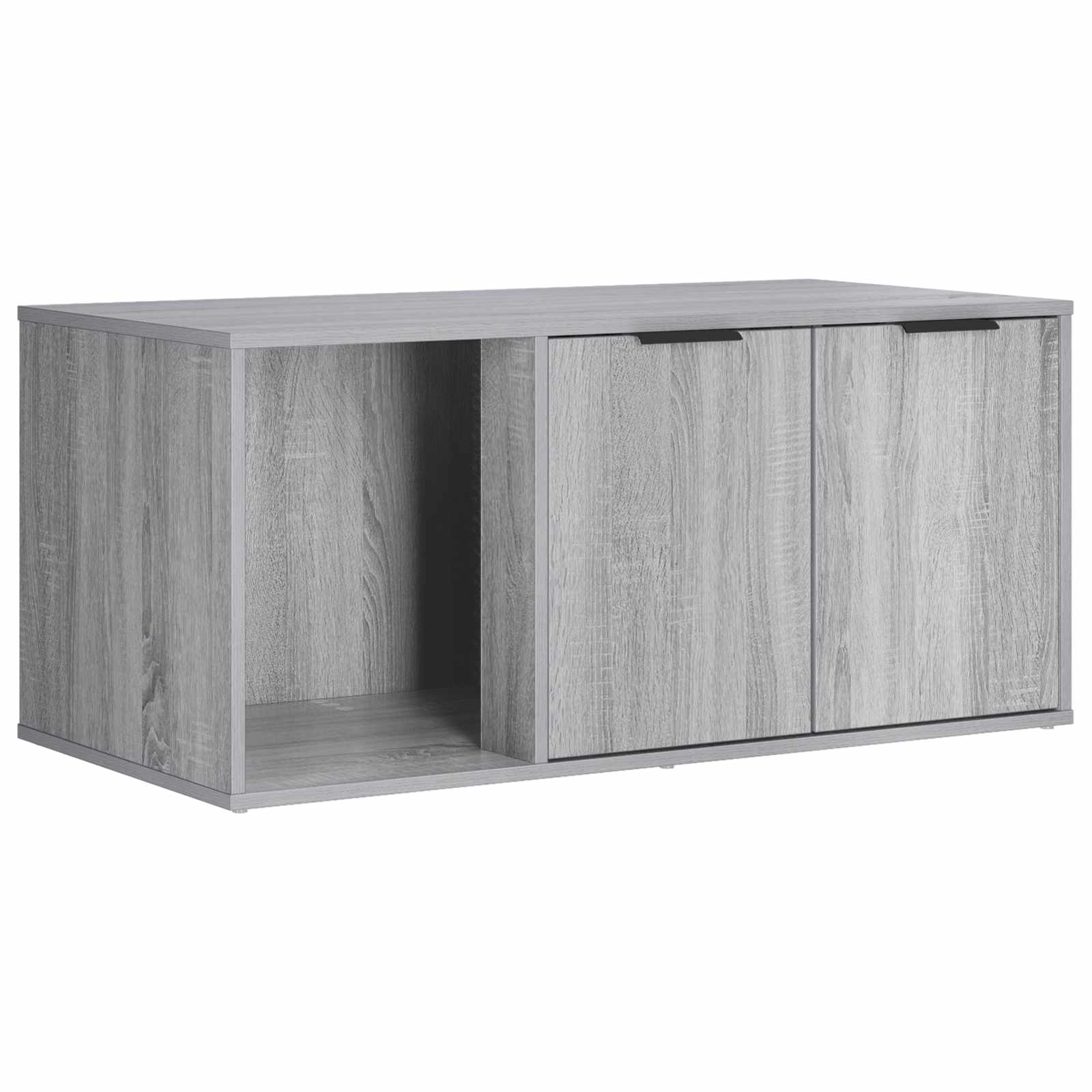 Έπιπλο Κλουβί Γάτας Γκρι Sonoma 100 x 49 x 45 εκ. - Pakobazaar