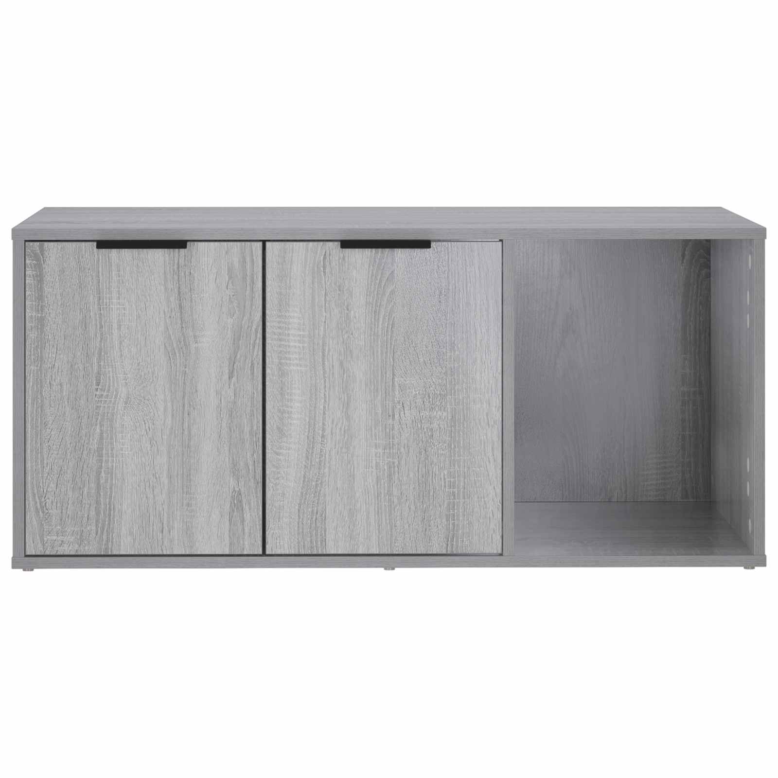 Έπιπλο Κλουβί Γάτας Γκρι Sonoma 100 x 49 x 45 εκ. - Pakobazaar